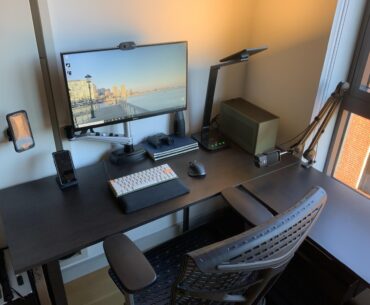 My nearly entire second-hand market WFH setup!