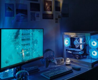 had a shared pc setup before. a decade later, finally my very own!