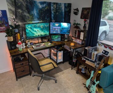 My "Ballin on a Budget" battle station has really come together.