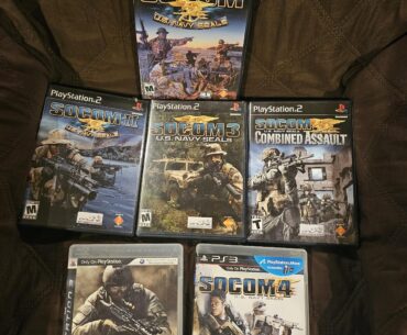 Found all my Socom games 🥹. Man, those were some good times...