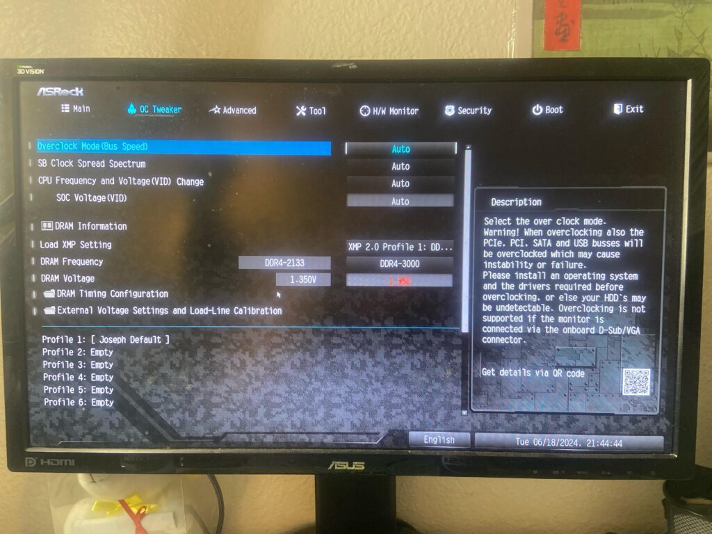 RAM not overclocking even on XMP RAM not overclocking even on XMP