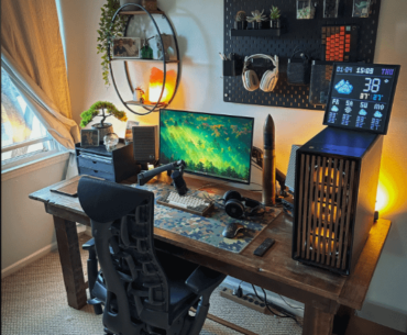 My work and gaming room