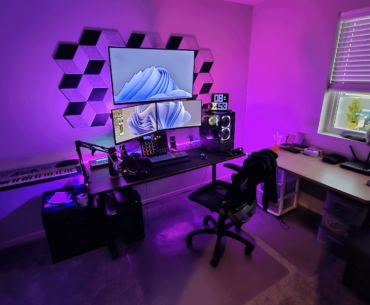 Bought a house and have my own office now