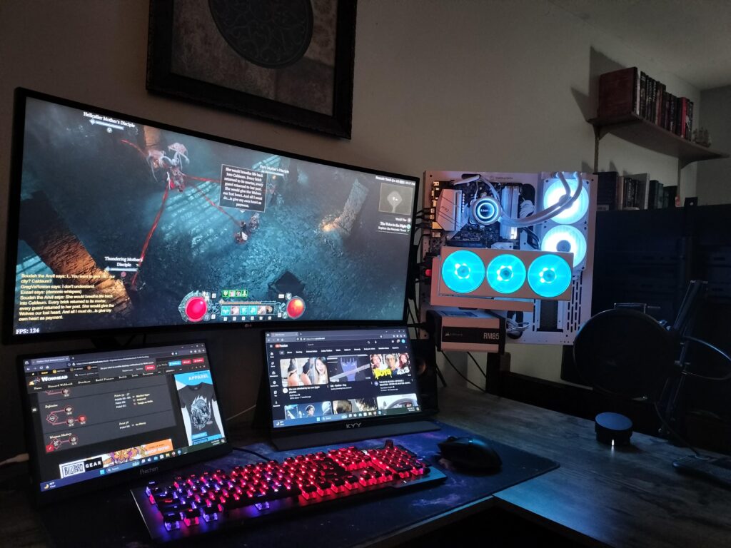 Enjoying my new setup