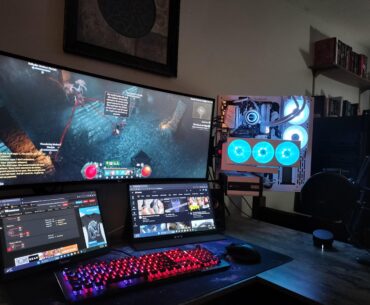 Enjoying my new setup