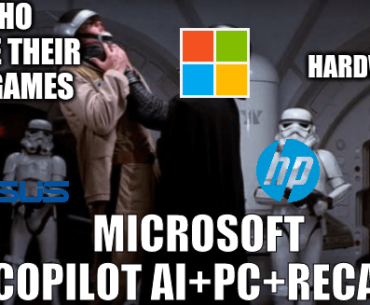 Microsoft Copilot + PC be like...