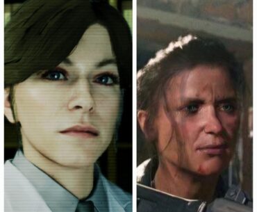 Before and after 5 years in prison side-by-side.