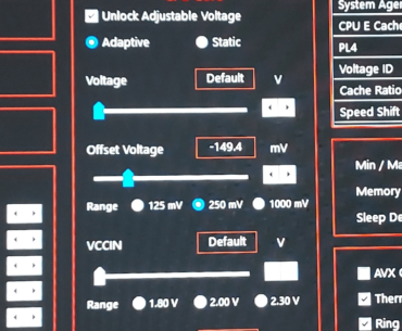 Help with throttlestop undervolting
