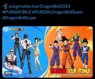 PUBG Mobile X Dragon Ball Super is coming back June 7th!