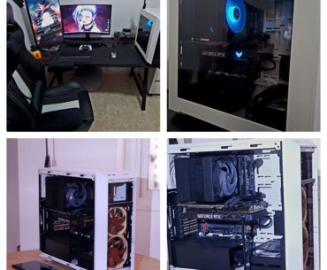 I've finally completed my build, some components are even over a decade old! I'd love to hear your thoughts on my setup. As a 32-year-old married gamer with a gaming enthusiast wife, I'm excited to share my rig with you. If you're interested, I can also share my wife's setup for a fun comparison!