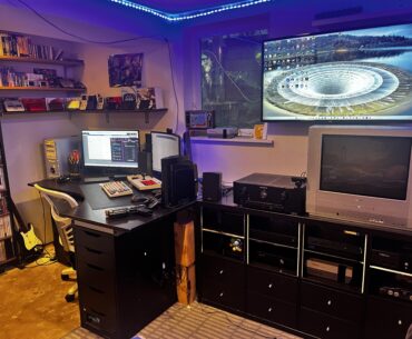 A game collectors setup