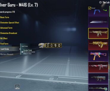 How to unlock m4 kill counter?