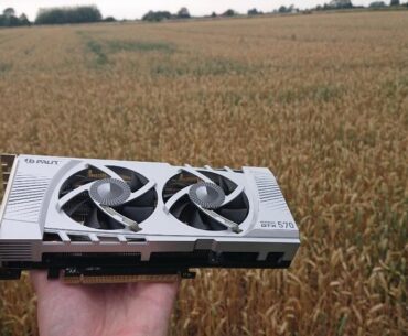 With sadness in my heart, It hurts me to tell you, that my trusted GTX 570 as sadly died. You now get to render wheat fields in the sky. Goodbye old friend...