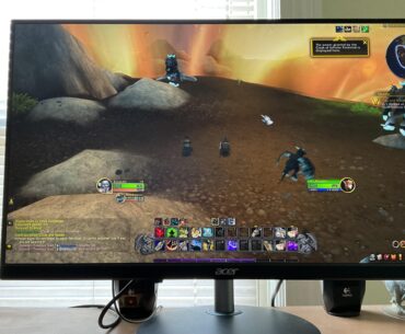 Just playing World of Warcraft on my Series X!