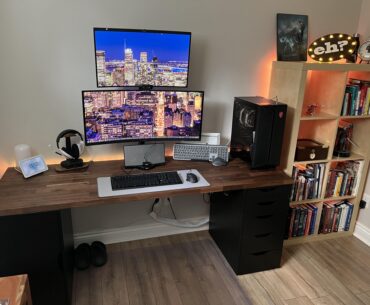 New desk & some accessories. Comments and recommendations welcome.
