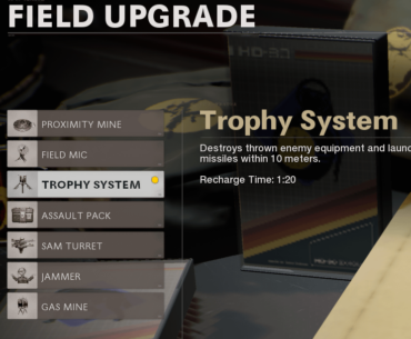 What's your favourite Field Upgrade? Here's mine: