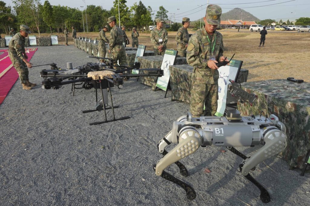 Killer ai robots - guess china hasn’t seen terminator or black mirror? 🤖🦾