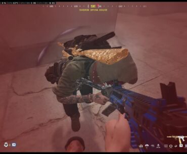Enemy hit a crazy 360