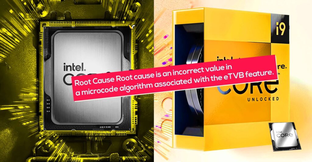 Microcode Fix Coming for 14900k instability.