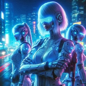 In the Rhythm - Cybersquads [Electronic/Cyberpunk] (2024)