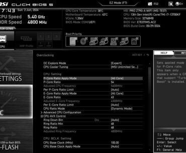 Can't seem to get i7 13700kf to work with me