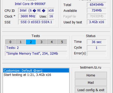 Following the DDR4 OC Guide by integralfx, Can't get TestMem5 v0.12 to load the "Extreme by anta777" config. It always defaults to "Default @serj"
