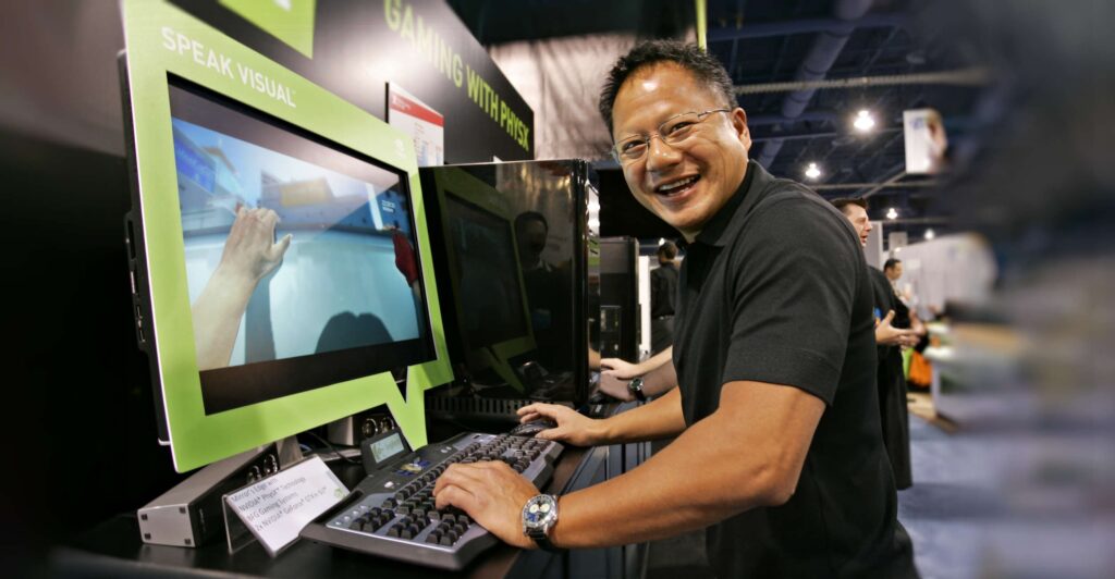 NVIDIA CEO Jensen Huang hints at AI-generated textures and objects in future games