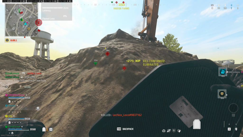 I ended up in a 1v3 and absolutely outplayed them