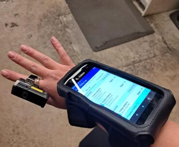 "Notice: To Maintain Employment At Gargoyle Corp, Install The Mandatory Laser Finger Augmentation Before Beginning Your Shift."