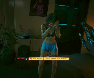 C'mon V, even Commander Shepherd dances better than that