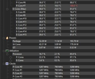My 13700k temps are insane