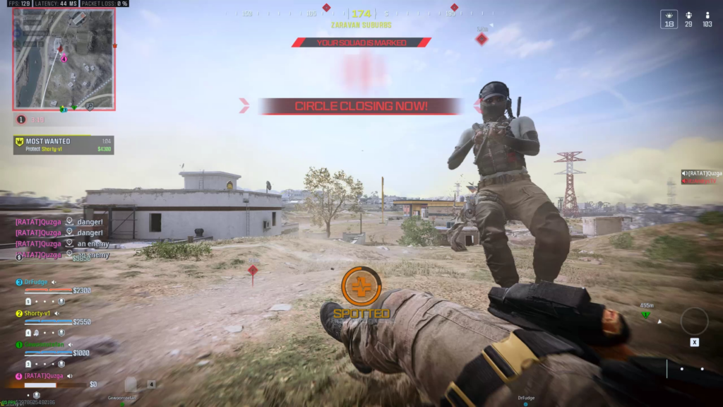 This is why you finish your kills and don't tease the downed (Most wanted teammate)