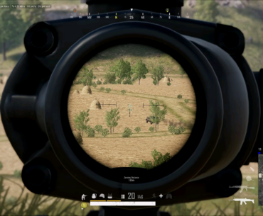 One hell of a lucky shot when he thought he was away