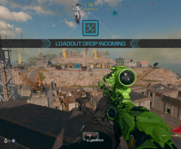 My teammate got a one-in-a-million ricochet with his Kong finisher