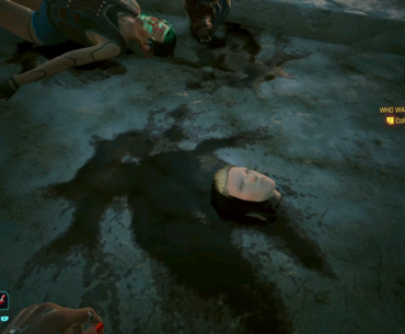 I killed this scav and their decapitated head's eyes are following me and I'm scared