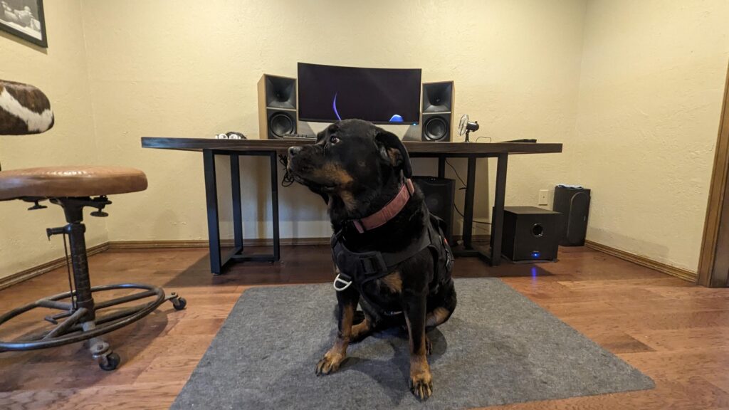 Battledog with a battlestation.
