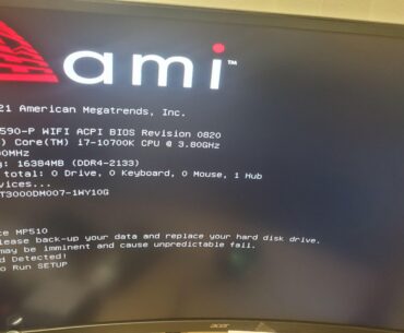 My m.2 with windows is about to die. Can i clone it through bios?
