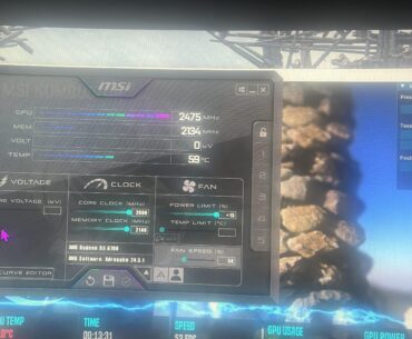 Should I leave my Memory and Core clocks maxed out? Kombustor didn’t crash when overcooking them