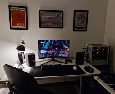 My simple battlestation (and happy place)