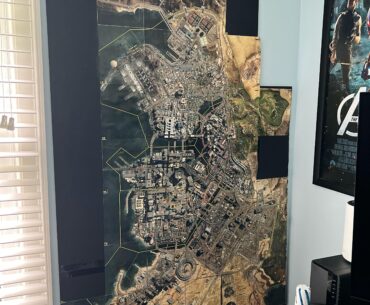 Took a while and she ain’t perfect, but I love having night city on my wall
