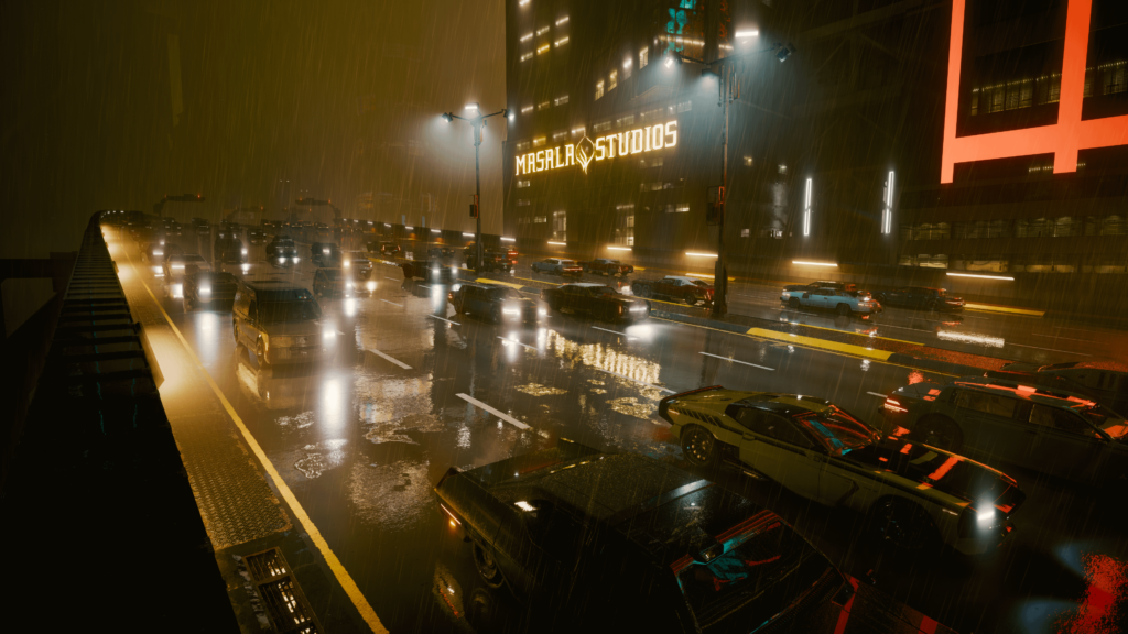 Night City is really beautiful at times