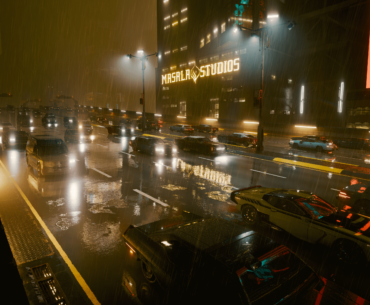 Night City is really beautiful at times
