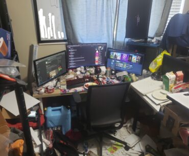 My battlestation, apparently r/battlestations threw me out. 🙏 positivity only pls