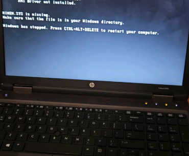 Probook 6570b flashed windows 98 bootup screen when powering on. The laptop is on windows 10...