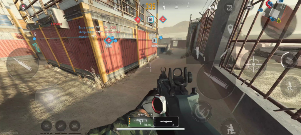 can't aim while holding the knife