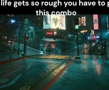 I made this late at night when I was sad.