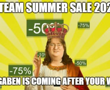 Boys and Girls, get your wallet ready! Steam Summer Sale 2024 is coming pretty soon.