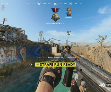 Ive got 130+ Hours on this game but I didn't even know I could die to my OWN Strafe Run.