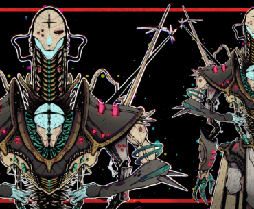 New Cyborg Design for Our first Indie Game "Celestial Return" - Inspired by the Bird Shrike and Blame!. Hope You Enjoy!