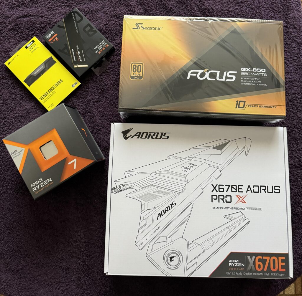 Since everyone wants 1000+ bucks for a build that has a 9900k I spent the grand on this instead